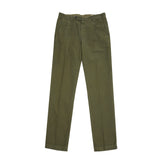 Massimo Alba Ionio2 Moleskin Trousers in Militare