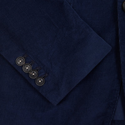 Massimo Alba Corduroy Sloop Suit in Blue
