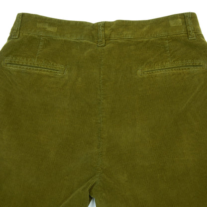 Massimo Alba Men's Strallo2 Corduroy Trousers in Military