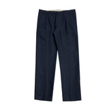 Strallo2 relaxed tailored trousers in cool fine herringbone linen.  100% linen.  Made in Italy.