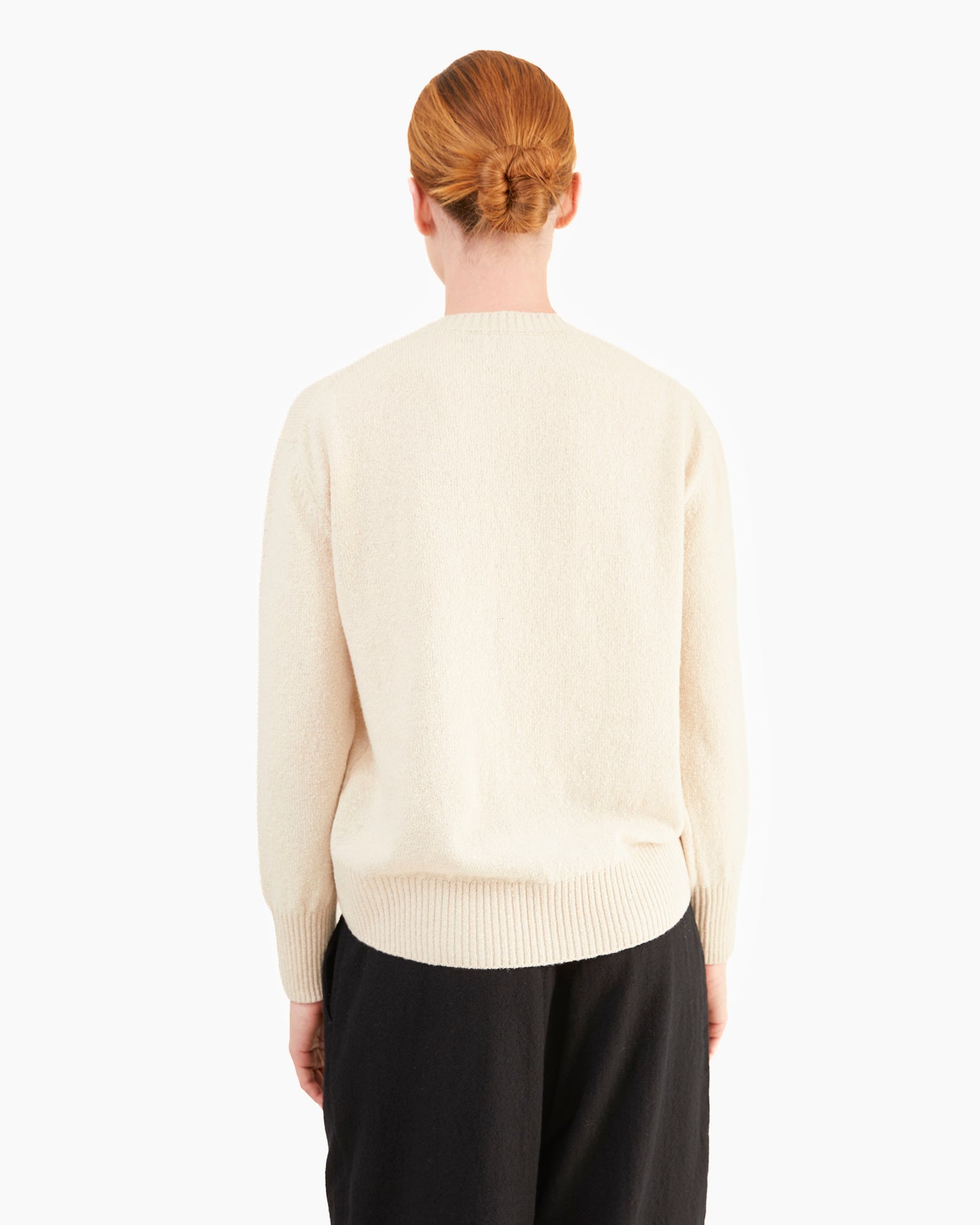 McGeorge Women's Cashmere/Wool Donegal Jumper in Sabbia