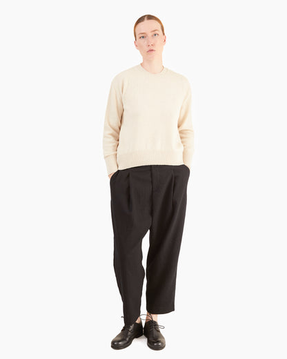 McGeorge Women's Cashmere/Wool Donegal Jumper in Sabbia