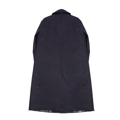 Mackintosh Men's Dunkeld Bonded Cotton Raincoat in Navy 5