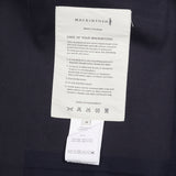 Mackintosh Kirkton Bonded Cotton Hooded Raincoat in Navy 3