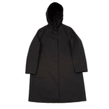 Mackintosh Women's Watten Bonded Cotton Hooded Raincoat in Black