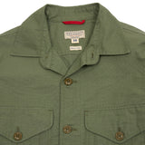 Original Cruiser Jacket based on archival forester's jacket in 100% cotton ripstop.   Made in Italy.