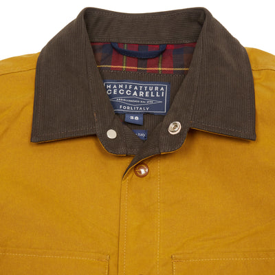 Manifattura Ceccarelli Heavy Shirt in Mustard 3