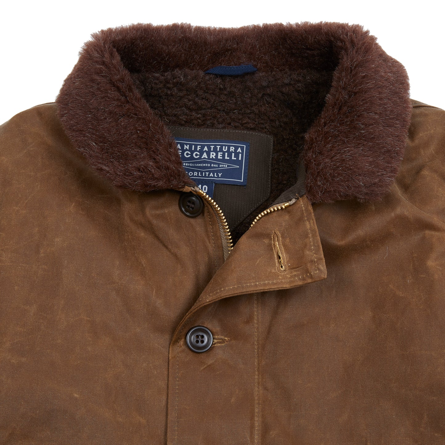 Manifattura Ceccarelli New Deck Jacket in Dark Tan