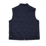 Manifattura Ceccarelli Quilted Vest in Navy