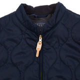 Manifattura Ceccarelli Quilted Vest in Navy