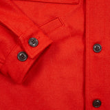 Manifattura Ceccarelli Casentino Wool Cruiser Jacket in Robbia