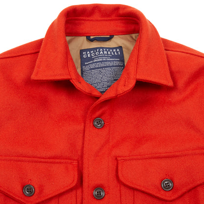 Manifattura Ceccarelli Wool Cruiser Jacket in Robbia