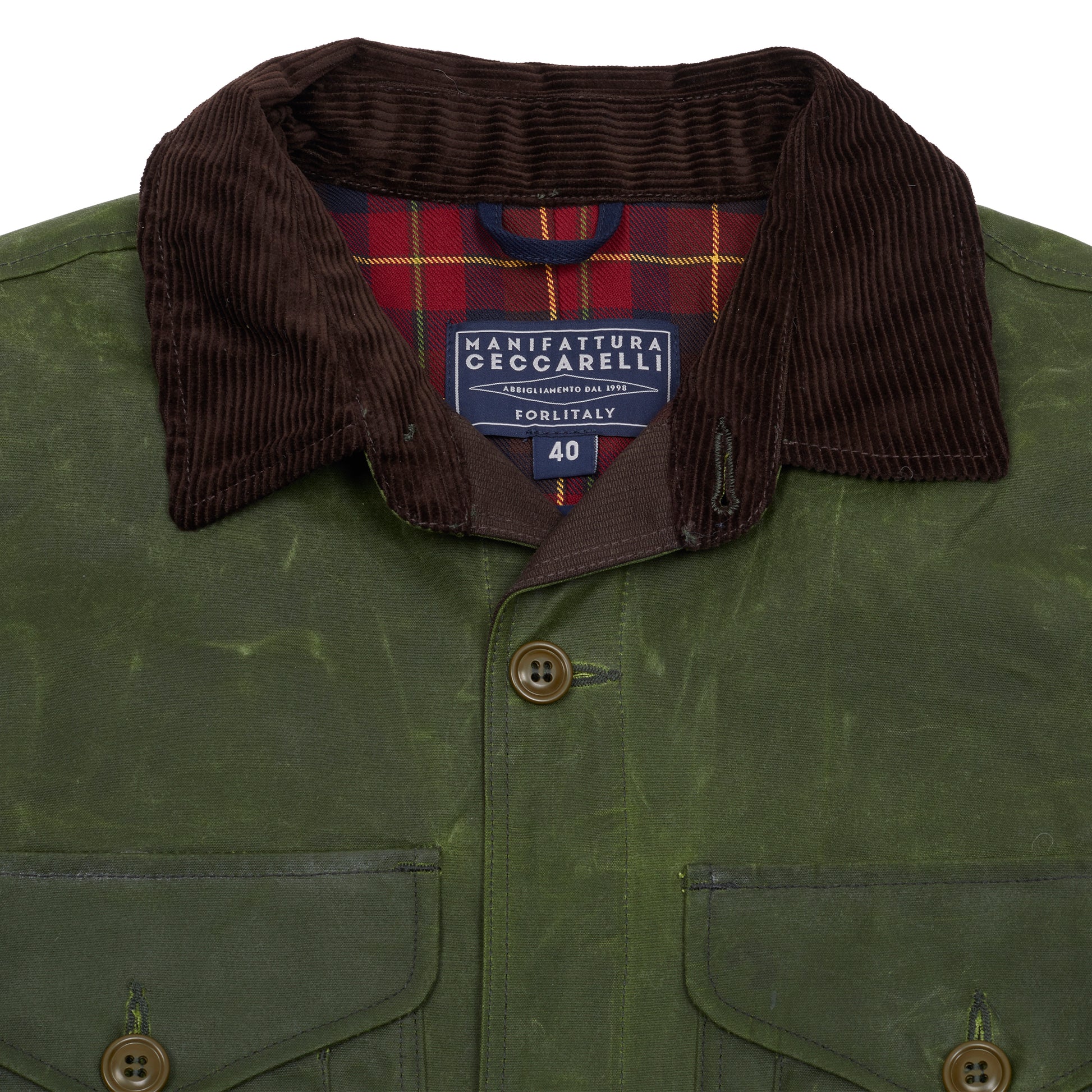 Manifattura Ceccarelli Work Jacket in Light Green