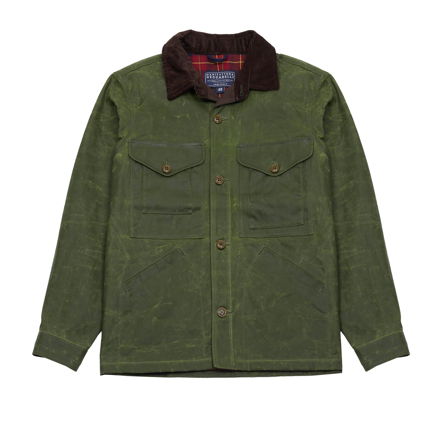 Manifattura Ceccarelli Work Jacket in Light Green
