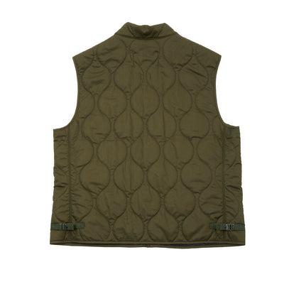 Manifattura Ceccarelli Quilted Vest in Olive