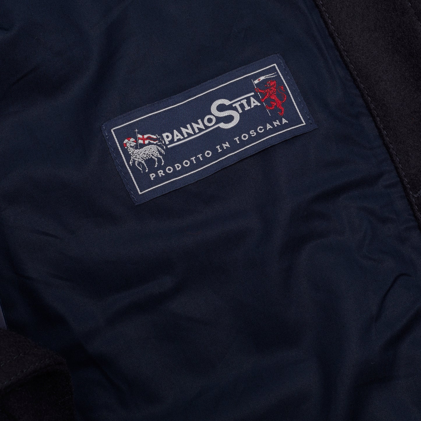 Manifattura Ceccarelli Casentino Wool Cruiser Jacket in Navy 3