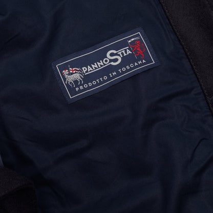 Manifattura Ceccarelli Casentino Wool Cruiser Jacket in Navy 3