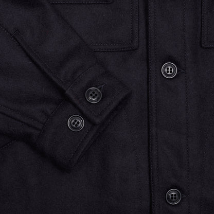 Manifattura Ceccarelli Casentino Wool Cruiser Jacket in Navy 4