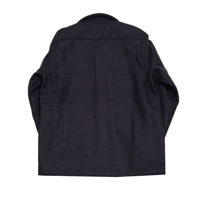 Manifattura Ceccarelli Casentino Wool Cruiser Jacket in Navy 5