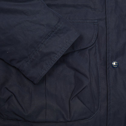 Manifattura Ceccarelli Cotton Fisherman Parka in Navy
