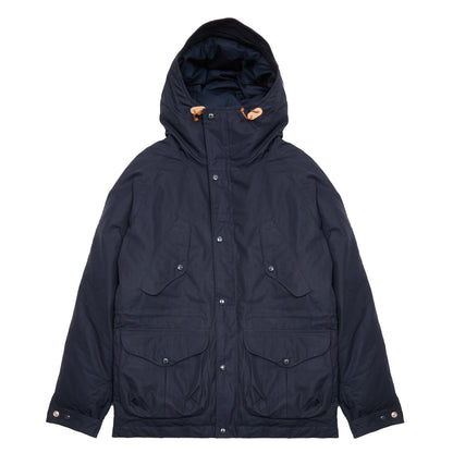 Manifattura Ceccarelli Cotton Fisherman Parka in Navy