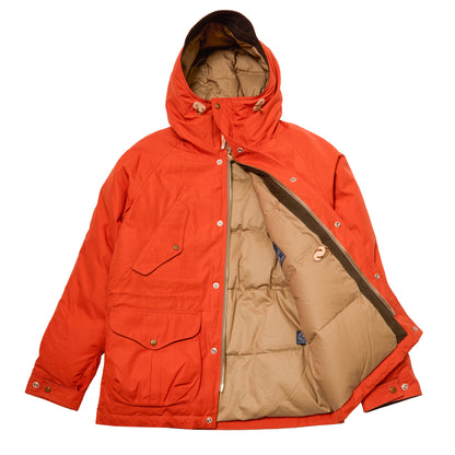 Manifattura Ceccarelli Cotton Fisherman Parka in Orange