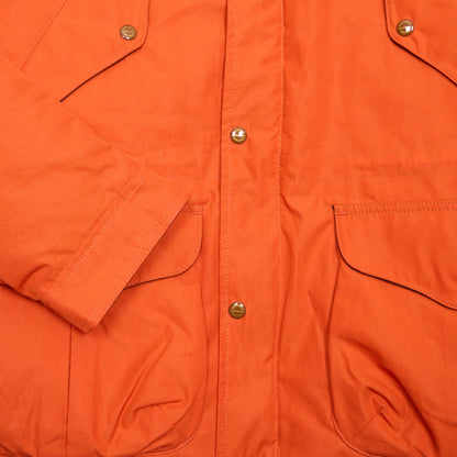 Manifattura Ceccarelli Cotton Fisherman Parka in Orange