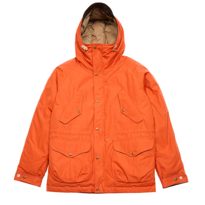 Manifattura Ceccarelli Cotton Fisherman Parka in Orange