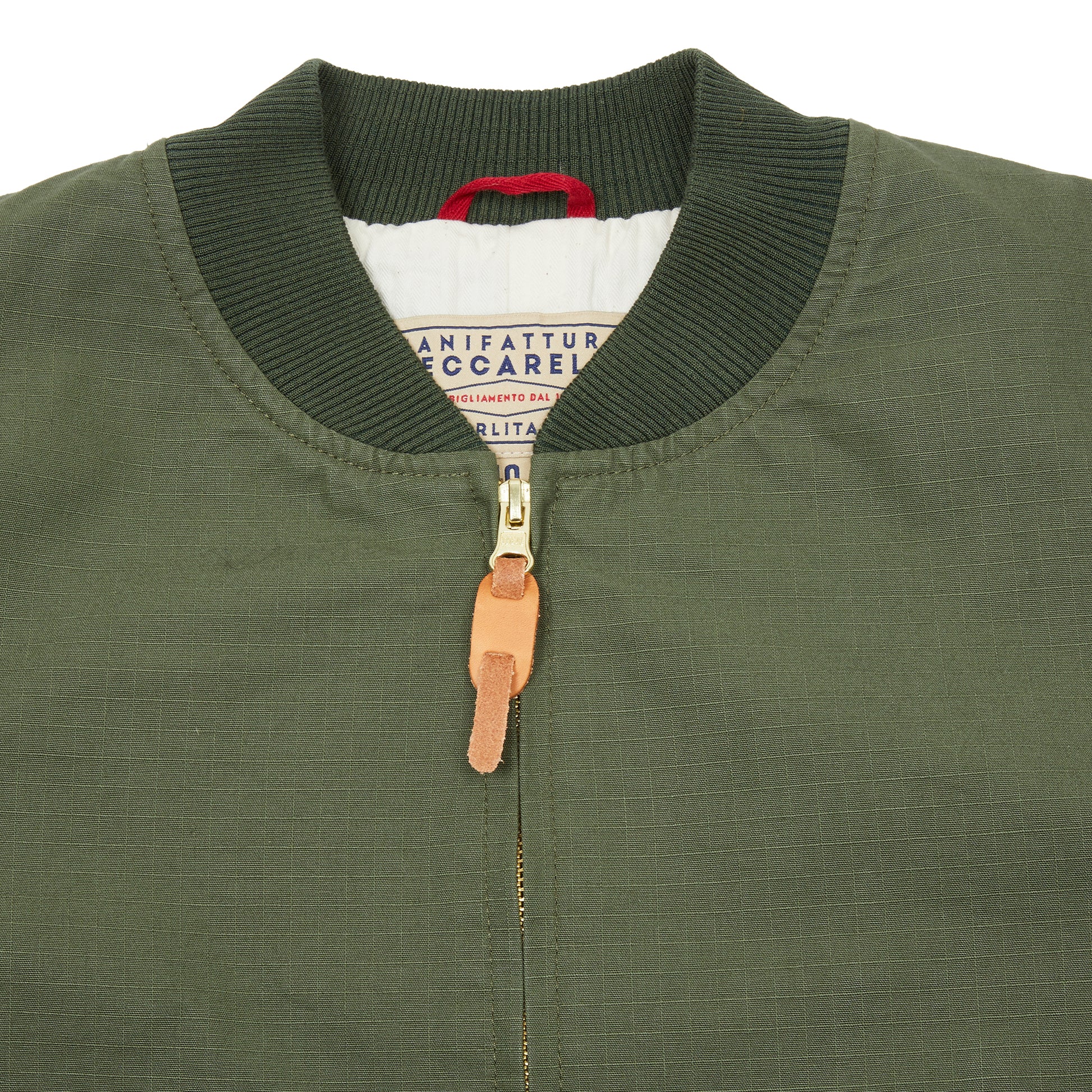 Manifattura Ceccarelli Tank Bomber in Olive