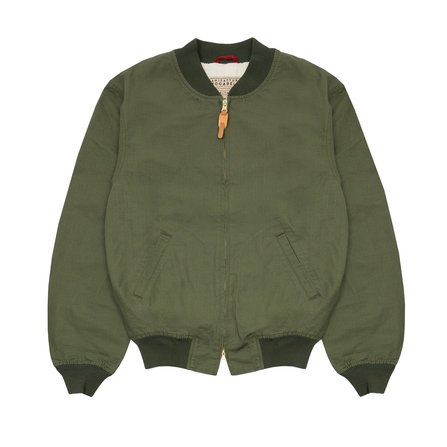 Manifattura Ceccarelli Tank Bomber in Olive