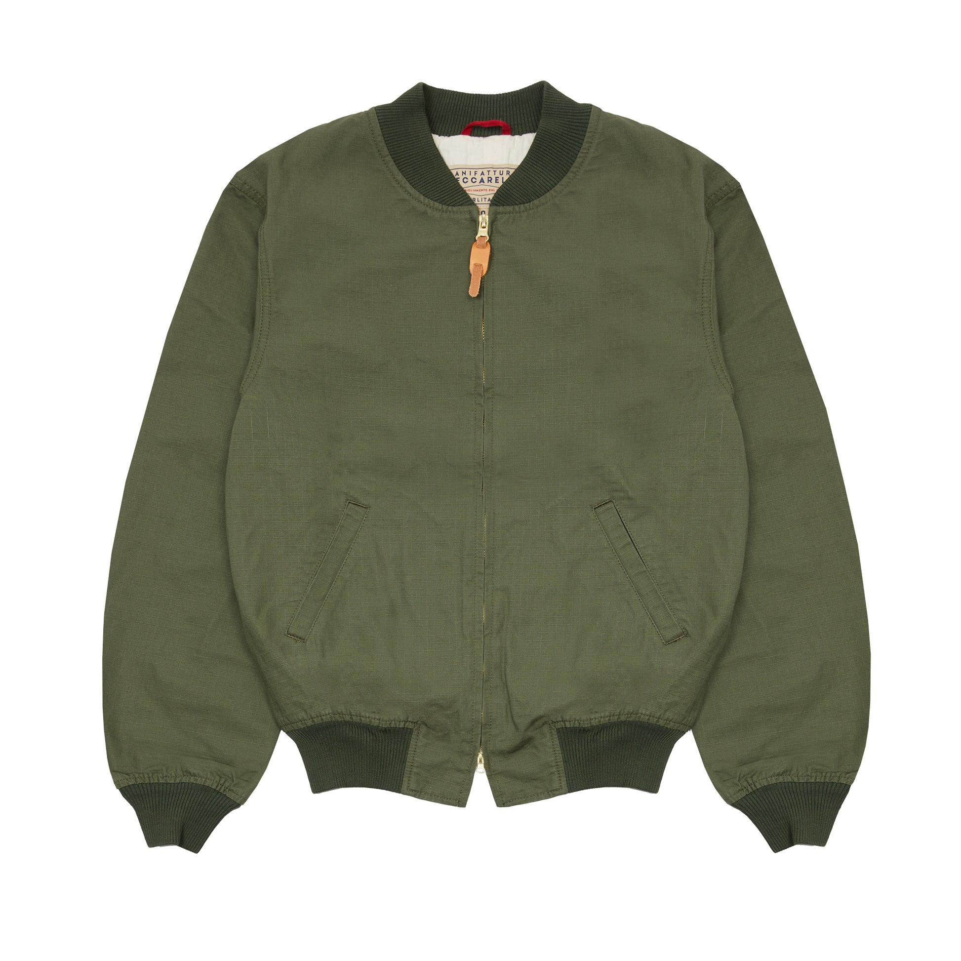 Manifattura Ceccarelli Tank Bomber in Olive