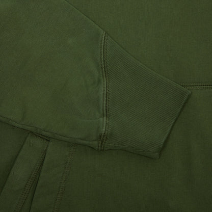 Manifattura Ceccarelli Hooded Sweatshirt in Green