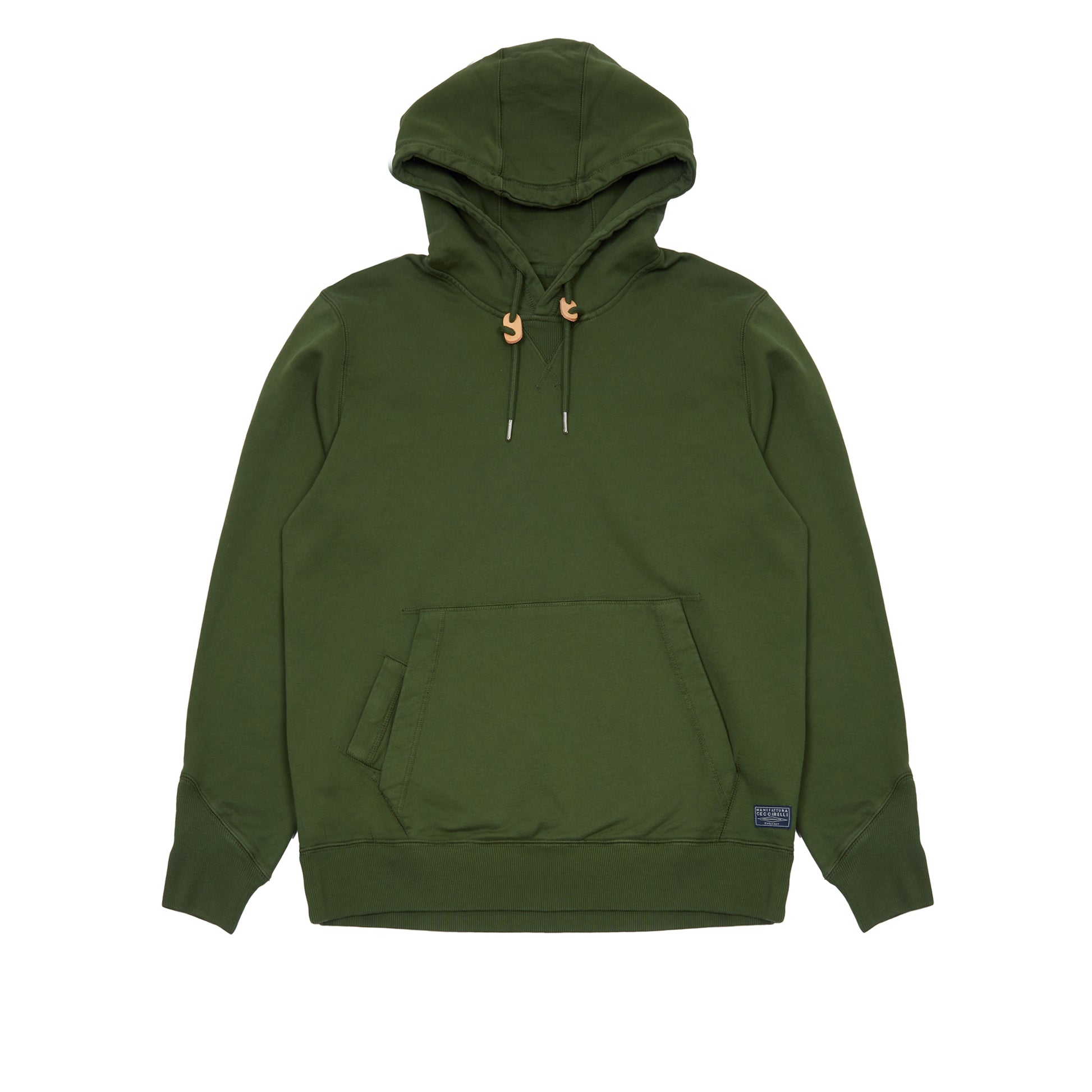 Manifattura Ceccarelli Hooded Sweatshirt in Green