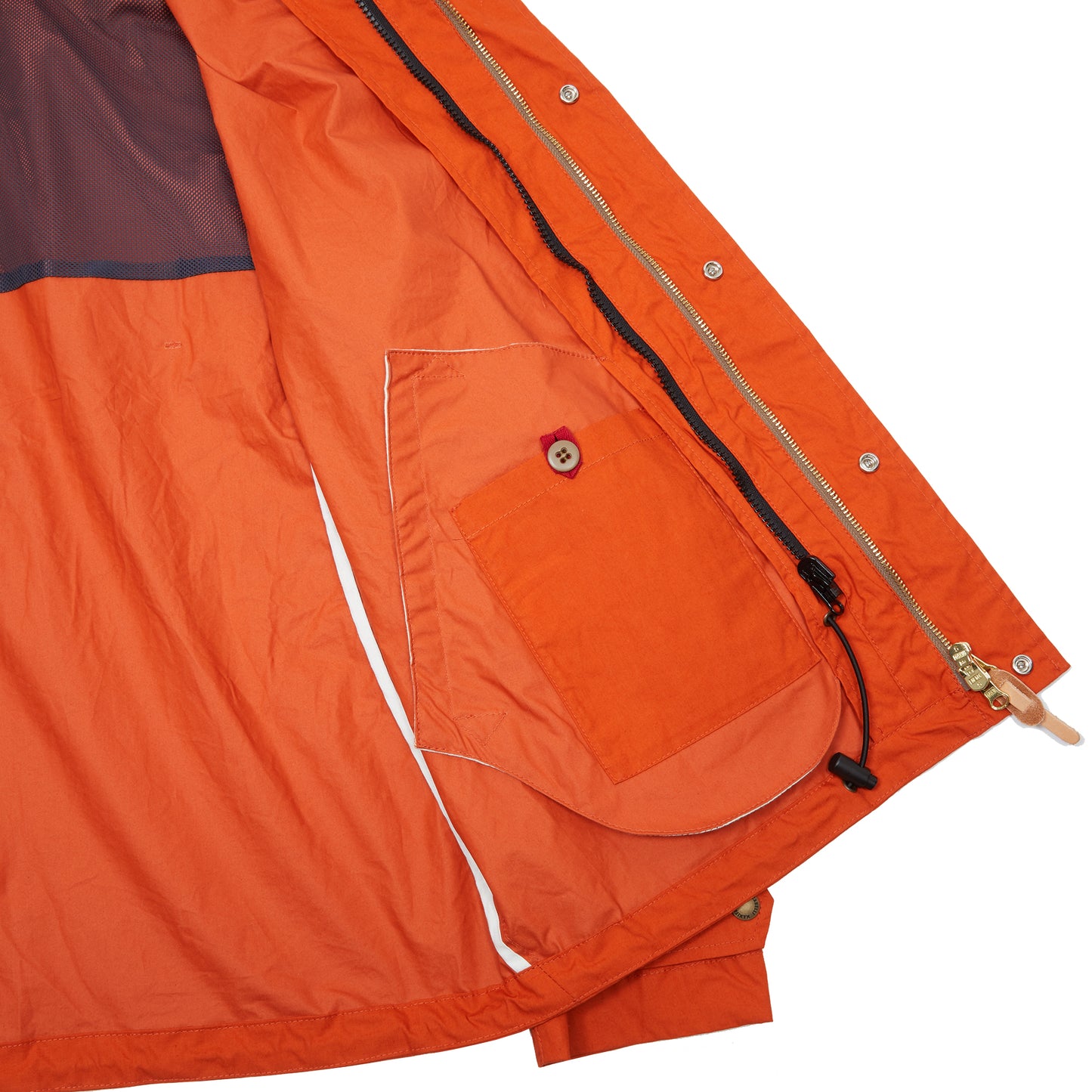 Manifattura Ceccarelli Shelter Jacket in Orange