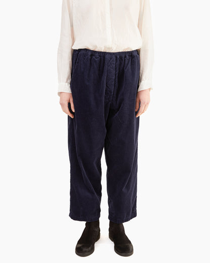 Manuelle Guibal Meo Corduroy Worker Pant in Noctis