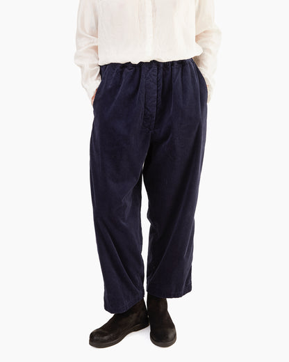 Manuelle Guibal Meo Corduroy Worker Pant in Noctis