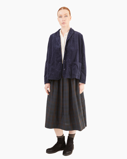 Manuelle Guibal Kesh Skirt in Dark Check