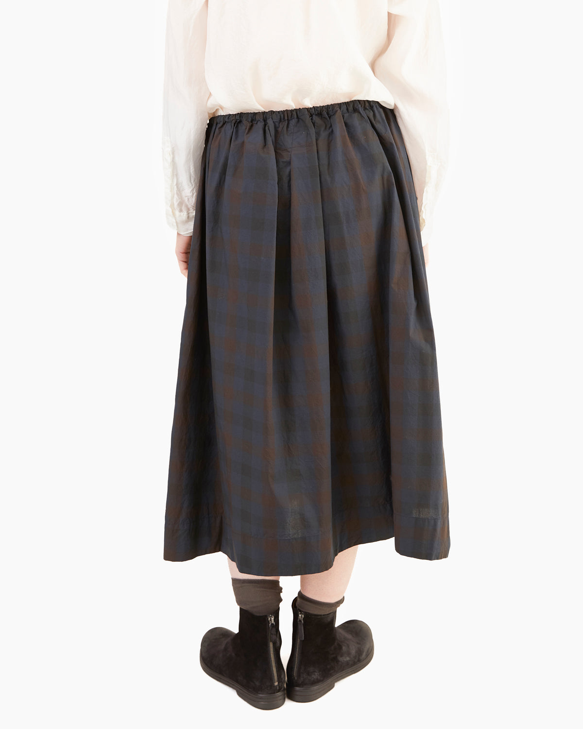 Manuelle Guibal Kesh Skirt in Dark Check