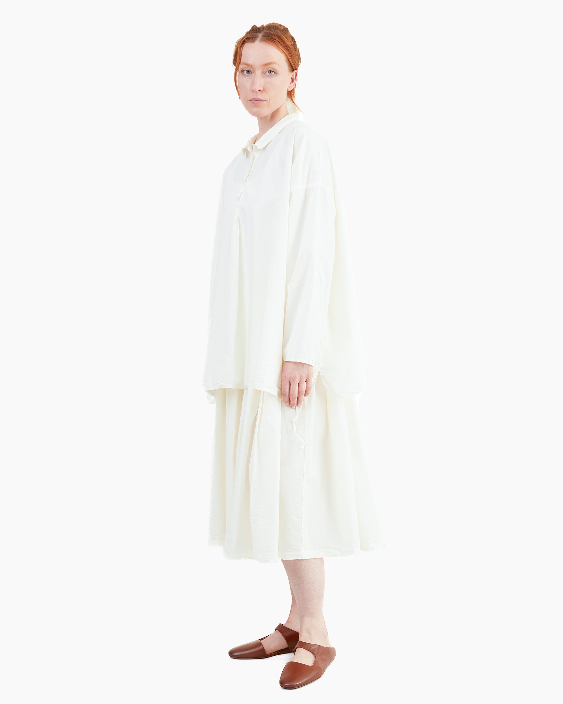 Manuelle Guibal Wigwi Big Shirt in Milk