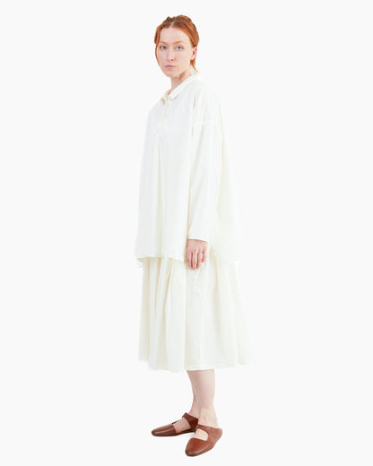Manuelle Guibal Wigwi Big Shirt in Milk