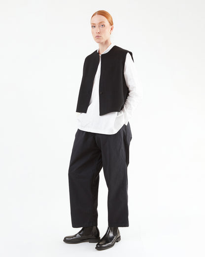 Manuelle Guibal Jokash Cashmere Vest in Ultra Black
