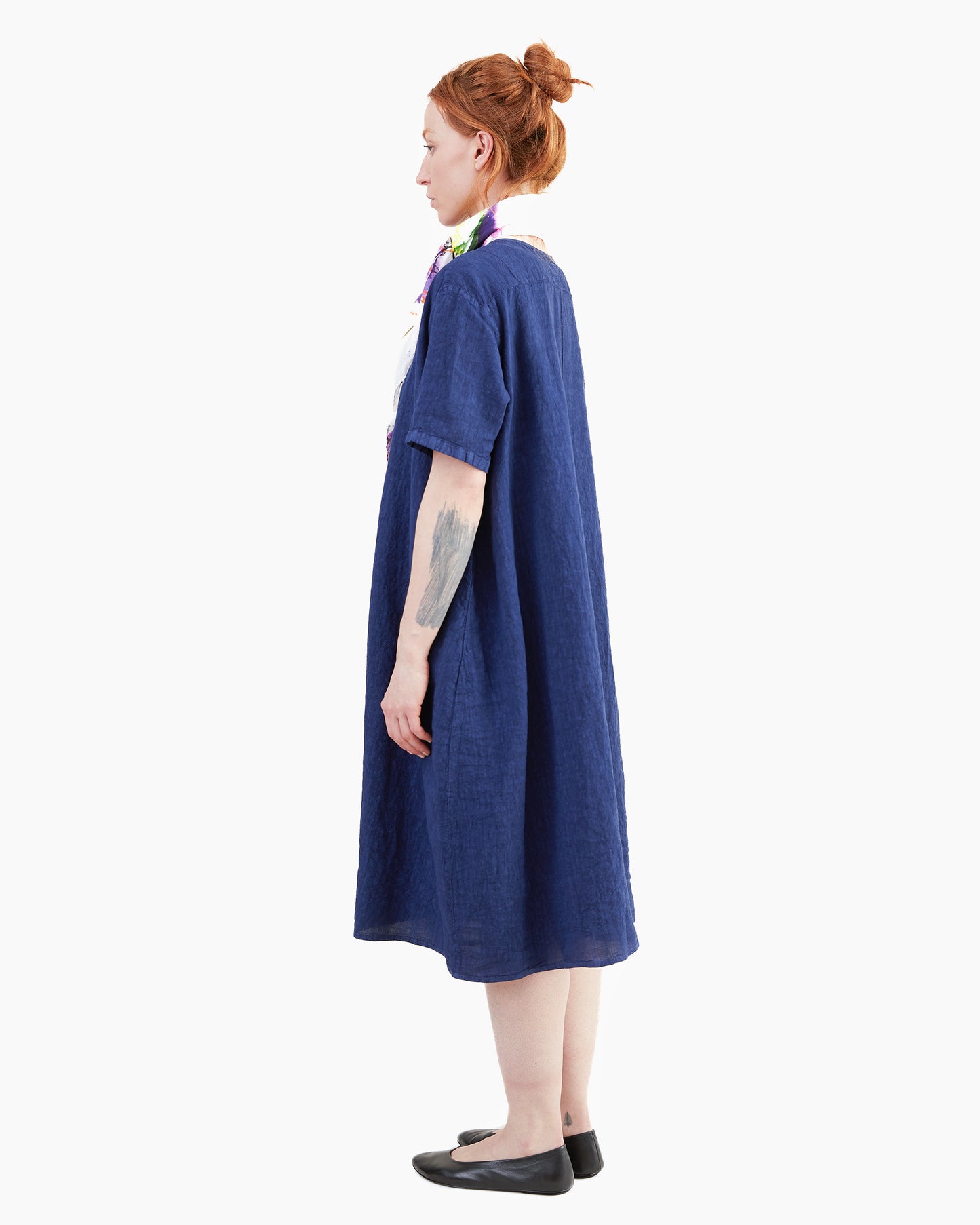 Manuelle Guibal Natsu Dress in Navy