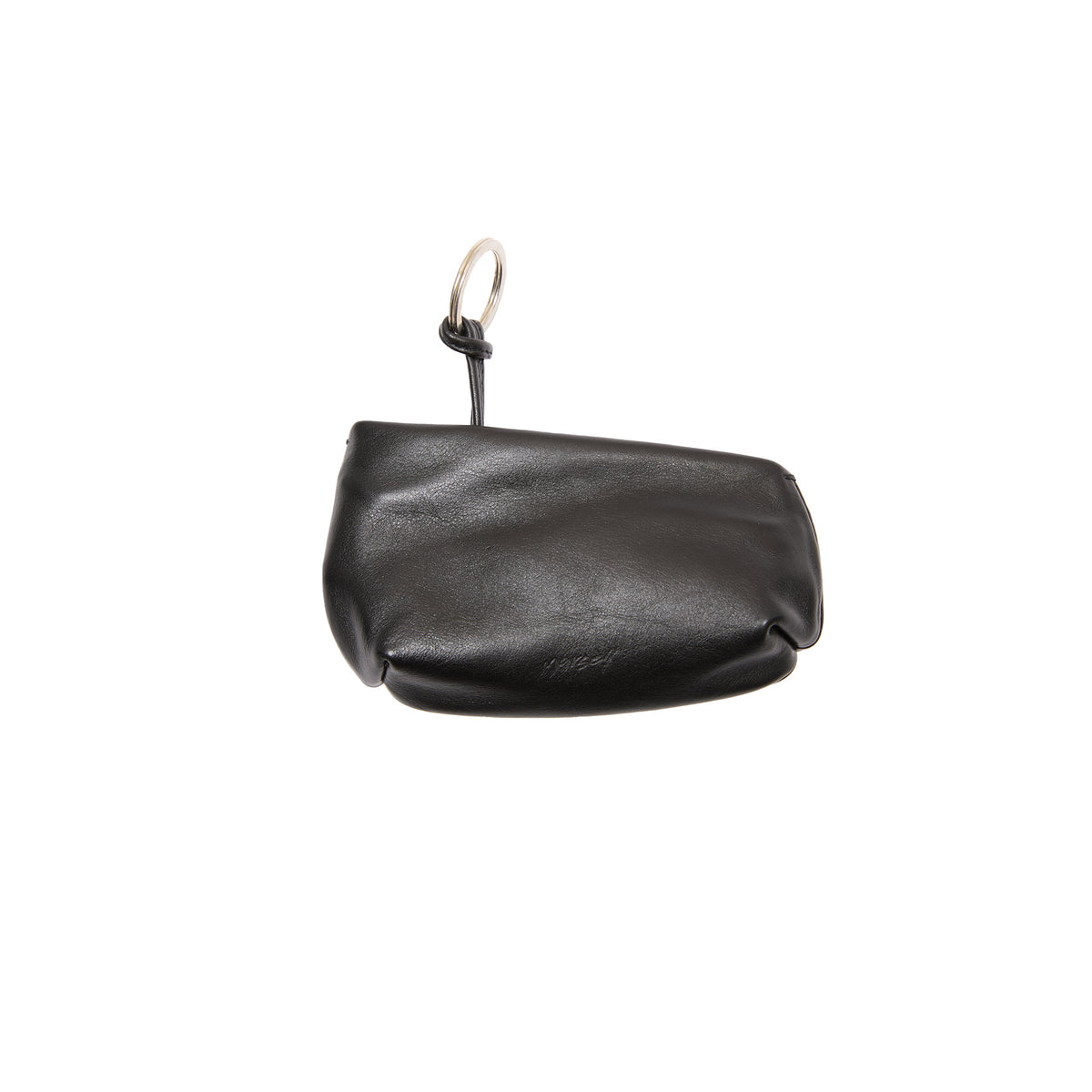 Marsèll Fantasmi 1 Leather Key-Chain Pouch in Black