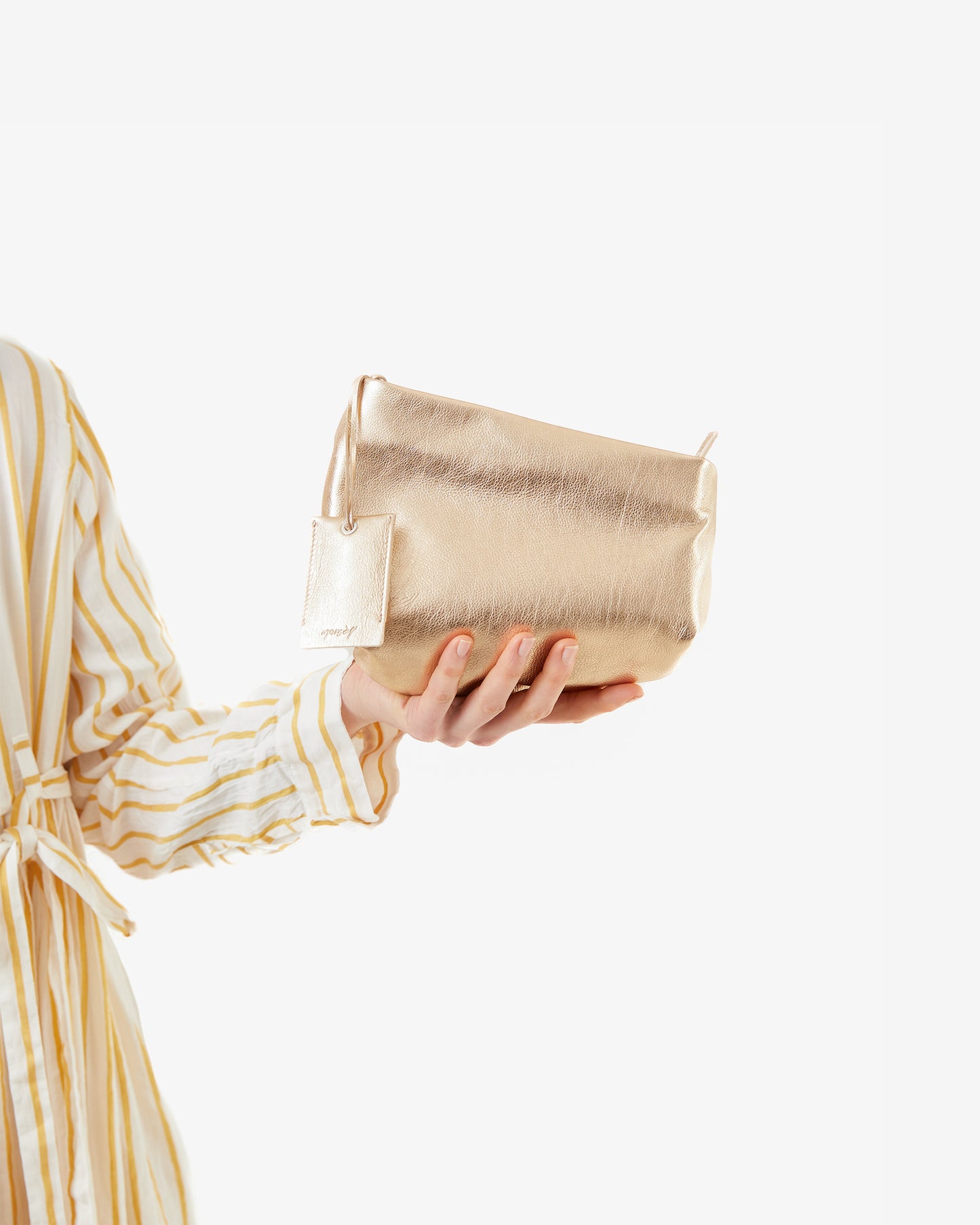 Marsèll Fantasmino Clutch in Platinum Foil