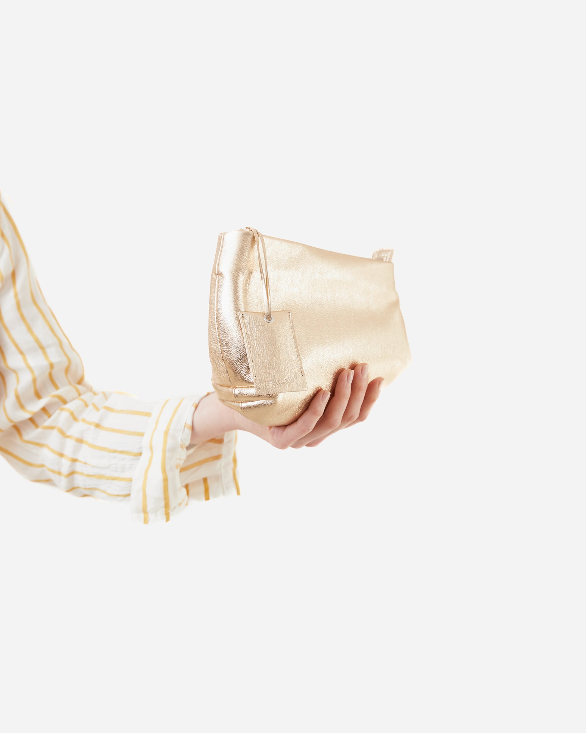 Marsèll Fantasmino Clutch in Platinum Foil