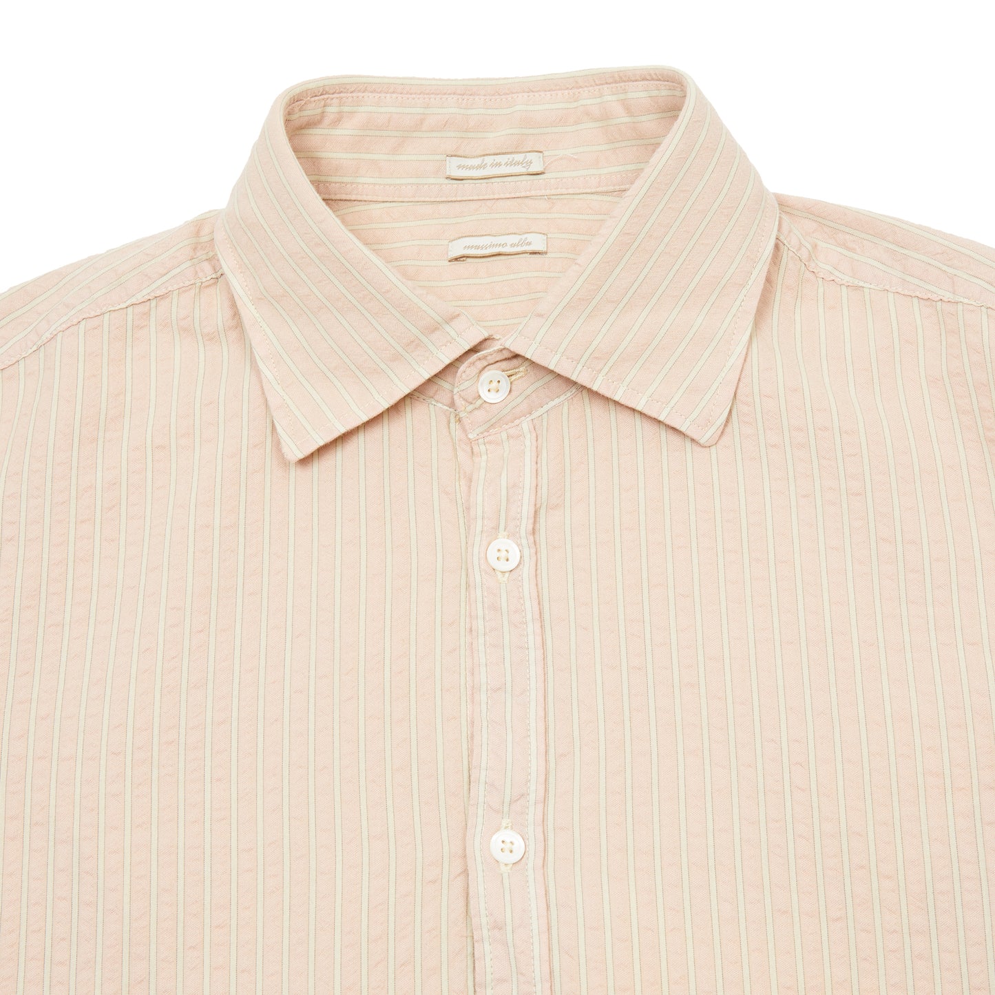 Massimo Alba Genova Shirt in Champagne