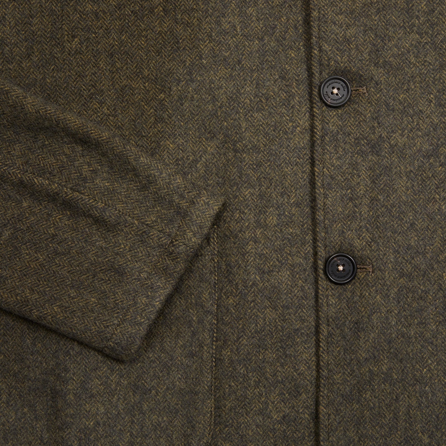 Massimo Alba Florida Jacket in Military Green