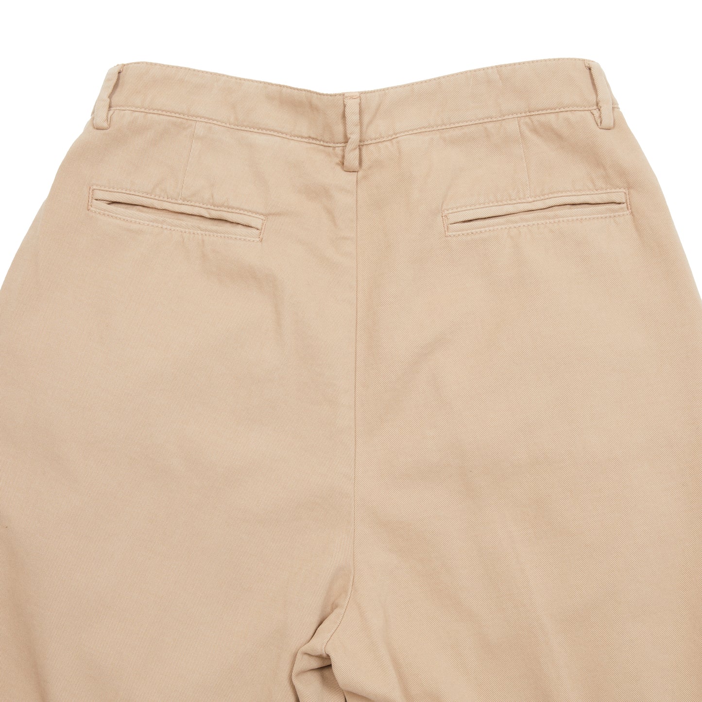 Massimo Alba Stan Cotton Trousers in Fossil