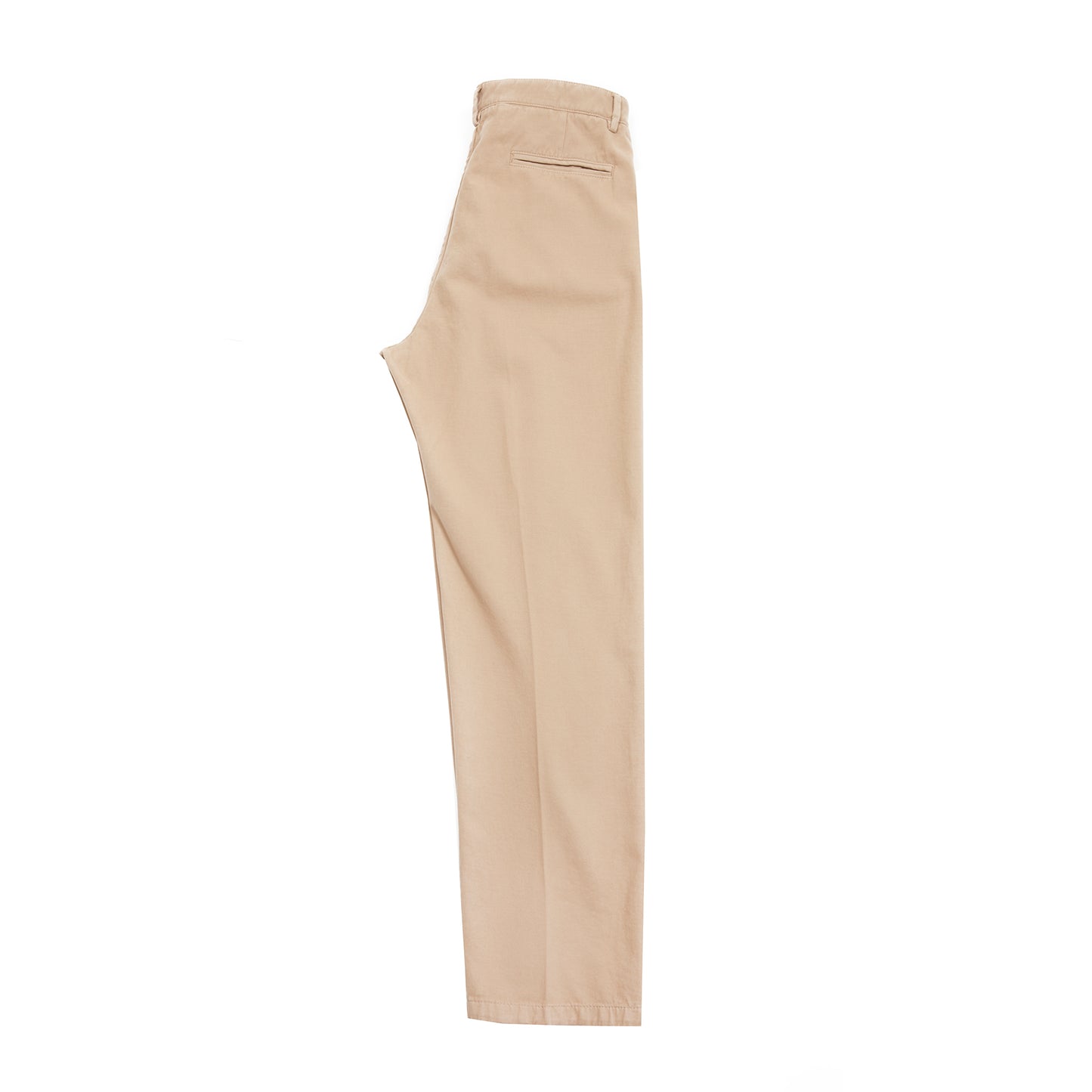 Massimo Alba Stan Cotton Trousers in Fossil