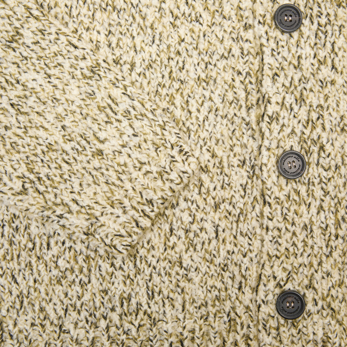 Massimo Alba Linus Wool-Alpaca V-Neck Cardigan in Olive